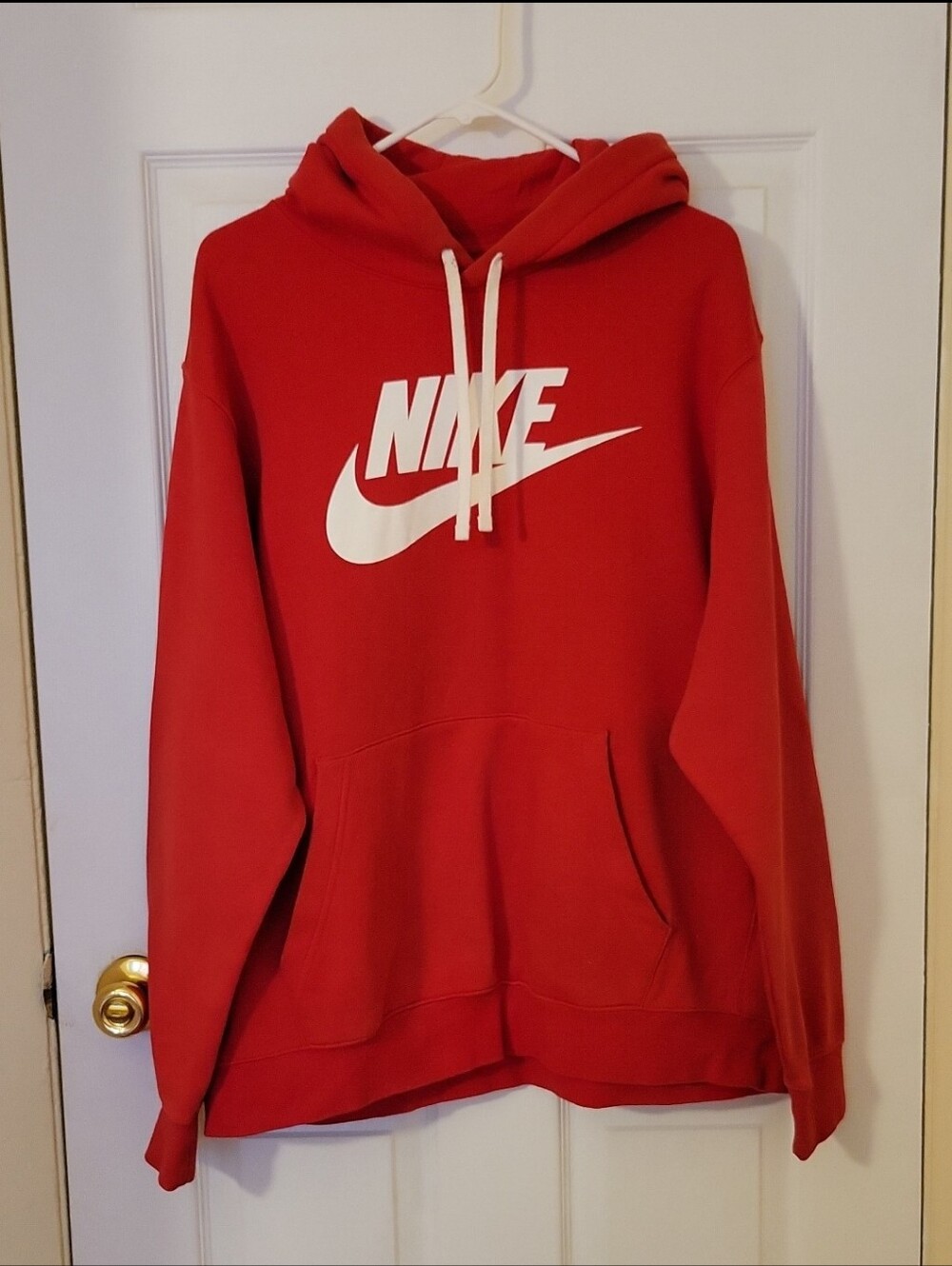 Mens Nike Club Fleece Standard Fit Logo Hoodie